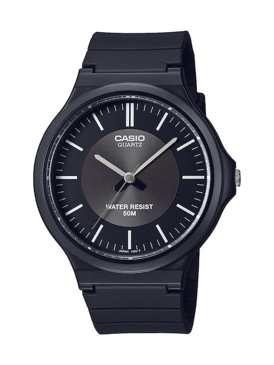 Casio Collection Uhr Batterie mit Schwarz Kauts...