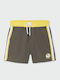 Mayoral Kids Swimwear Swim Shorts Khaki