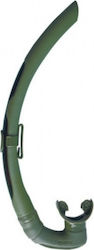Mares Dual Snorkel Green with Silicone Mouthpiece Mares Dual Snorkel Green with Silicone Mouthpiece