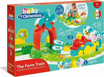 Clementoni Τρενάκι Στο Αγρόκτημα με Ήχους για 12+ Μηνών