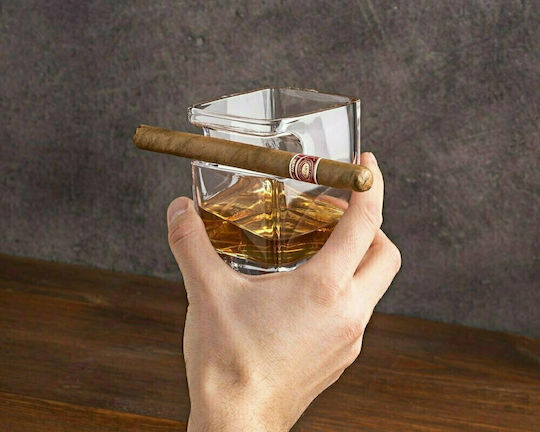 Gadget Master Glas Whiskey in Transparent Farbe 300ml 1Stück