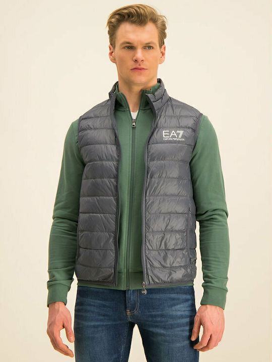 Emporio Armani Мъжки Якета Puffer Сив