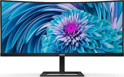 Philips E line 346E2CUAE Ultrawide VA Curved Monitor 34" QHD 3440x1440 with Response Time 4ms GTG