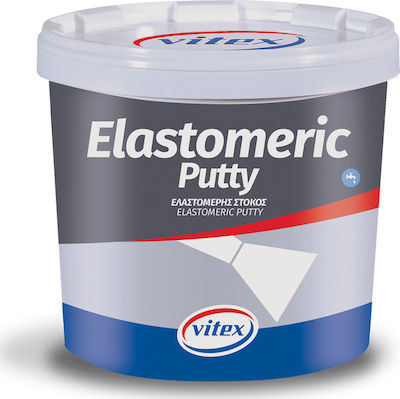 Vitex Elastomeric Putty Chit de Utilizare Generală Flexibil / Acrilic Gri 4kg