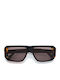 Kaleos Schofield Sunglasses with Black Tartaruga Plastic Frame and Black Lens SCHOFIELD 1