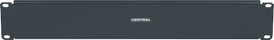 Central Κάλυμμα Πάνελ για Rack 19" Μαύρο