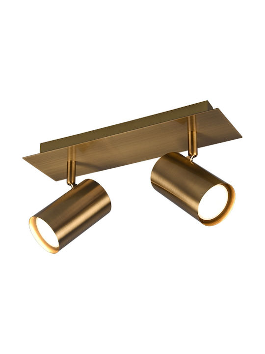 Trio Lighting Marley Double Spot with Socket GU...