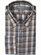 Fragosto Regular Fit Shirt - Brown Check