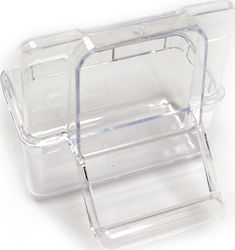 Farma Friends Bird Feeder Outdoor Transparent Feeder 7x4x8cm