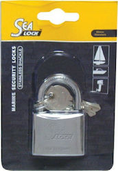 Lalizas Sealock Padlock Brass with Key 50mm 1pcs