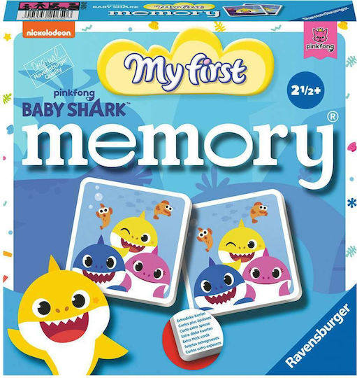 Επιτραπέζιο Παιχνίδι My First Memory Baby Shark για 2-4 Παίκτες 2+ Ετών (EN) Ravensburger
