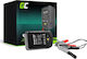 Green Cell ACAGM05 Φορτιστής Μπαταριών Μολύβδου 12V 0.6A