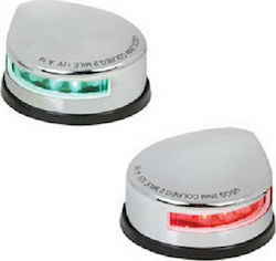 Seaflo Boat Light Without Mast Green - Red Flush Mount LED Light Set for Boats up to 12m 14.028