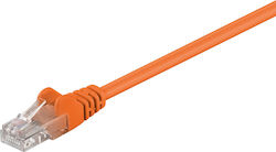 Goobay U/UTP Cat.5e Ethernet Network Cable 2m Orange 1pcs