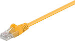 Goobay U/UTP Cat.5e Ethernet Network Cable 5m Yellow 1pcs