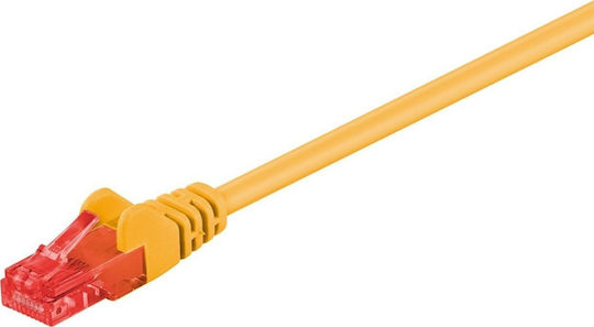 Goobay U/UTP Kat.6 Ethernet Netzwerkkabel 3m Gelb