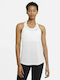 Nike Essential Women's Athletic Blouse Sleeveless White