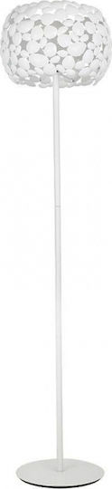 Fan Europe Dioniso Floor Lamp H163xW40cm. with Socket for Bulb E27 White