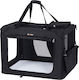 Feandrea Tasche für Hunde Schwarz L50xB35xH35cm.