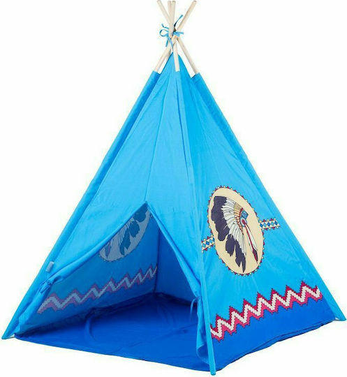 Ecotoys Cort pentru Copii Indian Albastru deschis