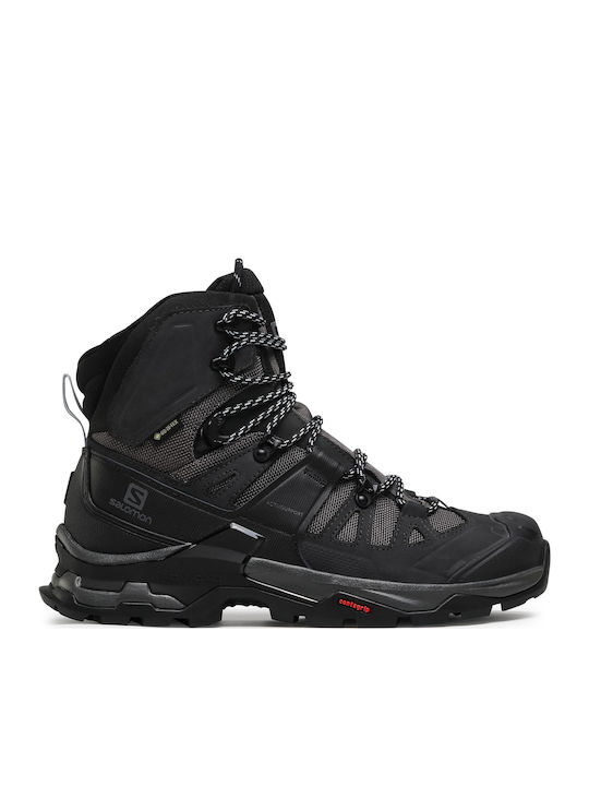 Salomon Quest GTX Men's Hiking Boots Waterproof with Gore-Tex Membrane  Magnet Black Quarry L41292600