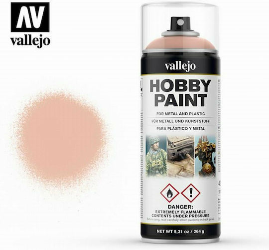 Acrylicos Vallejo Hobby Paint Model Making Paint in Spray Pale Flesh 264g/400ml 400ml