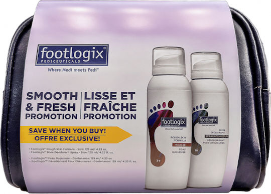 Footlogix Smooth & Fresh Αποσμητικό Ποδιών 125ml