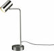 Trio Lighting Marley Tabletop Decorative Lamp with Socket for Bulb GU10 Retro 45cm Silver