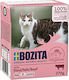 Bozita Feline Wet Food for Adult Cats in Pouches with Beef Grain-Free & Gluten-Free 370gr