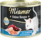 Miamor Feine Beute Wet Food for Adult Cats in Cans with Salmon Grain-Free 185gr