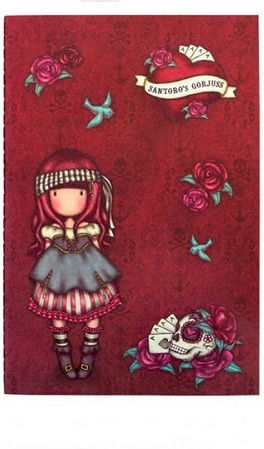 Santoro Pirates Mary Rose Set 2 Notebooks A5 Ruled Red