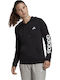 Adidas Essentials Women's Hooded Cardigan Black