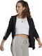Essentials Women's Sweatshirt Jacket Hooded Black