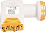 Golden Media 204 LNB 4-Way 0.1dB