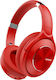 Lenovo HD700 Ασύρματα/Ενσύρματα Over Ear Sports Ακουστικά με 20 ώρες Λειτουργίας Κόκκινα