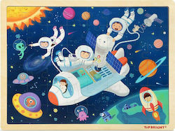 Wooden Kids Puzzle Spacecraft for 4++ Years 48pcs Top Bright