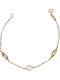 14K Gold Bracelet with Pearl BR3044