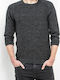 Lee Men's Long Sleeve Sweater Gray L84QAJ06