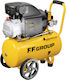FFG AC-D 24/2MC Easy Single-Phase Air Compressors 96dB with Power 2hp and Airtank 24lt 45897
