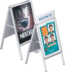 M&T Displays Σταντ Πεζοδρομίου Δαπέδου 17246 50cmx70cm M&T Displays Σταντ Πεζοδρομίου Δαπέδου 17246 50cmx70cm