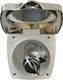 Eval Boat Hydraulic Spare Part Shower with Case & Chrome-plated Cap / Hose Length 2.5m