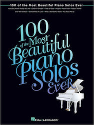 Hal Leonard 100 of the Most Beautiful Piano Solos Ever Sheet Music for Piano