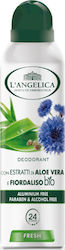 L' Angelica Deodorant with Aloe Vera & Cornflower Extracts Fresh Spray 150ml