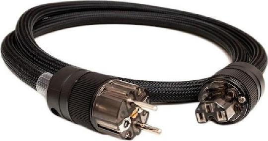 Taga Harmony Schuko - IEC C15 Cable 2m Μαύρο TPC-TS-2,0M