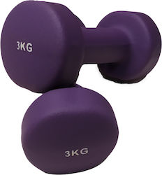 Sportica Неопрен Комплект От Dumbell От Неопрен 2 x 3kg Sportica Неопрен Комплект От Dumbell От Неопрен 2 x 3kg