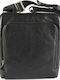 Leather Men's Bag Shoulder / Crossbody Black