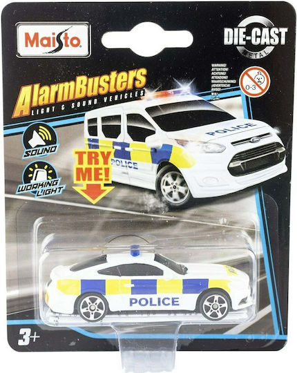 Maisto Alarm Buster Police Αυτοκινητάκι Αστυνομικό για 3+ Ετών