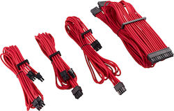 Corsair Premium Individually Sleeved PSU Cables Starter Kit Type 4 Gen 4 Κόκκινο (CP-8920216)