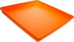 Viomes Linea 591 Square Plate Pot Orange 19x19cm