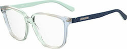Moschino Damen Acetat Brillengestell MOL583 Z90